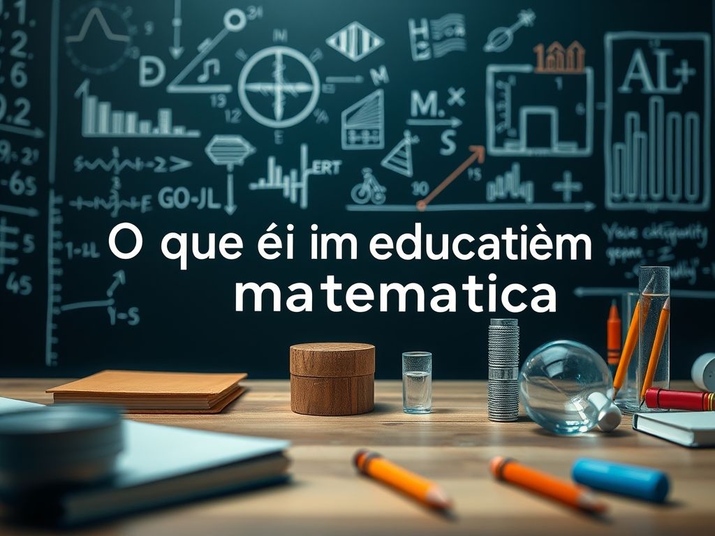 O que é educação em matemática