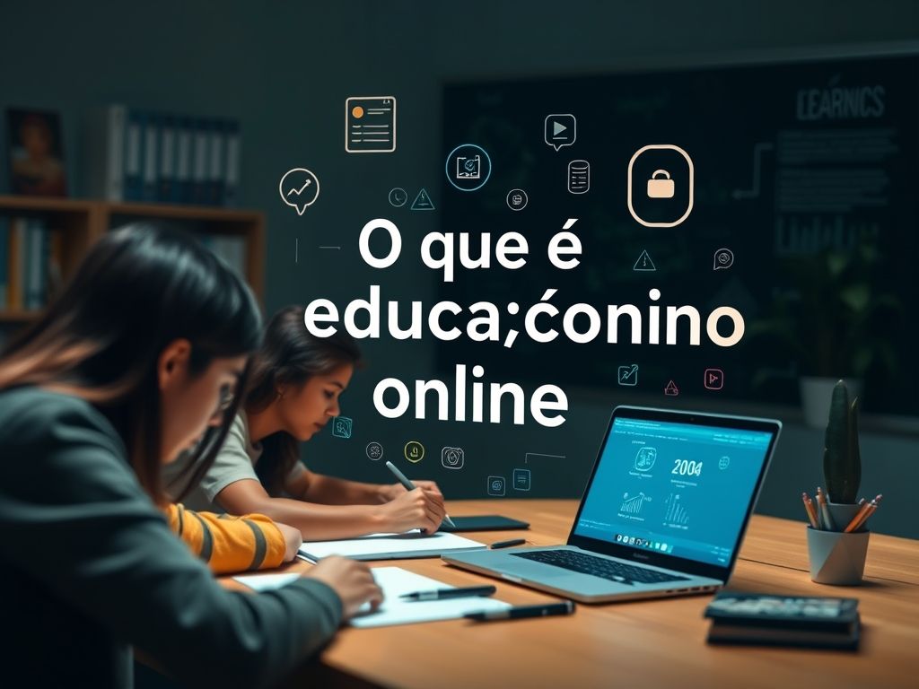 O que é educação online