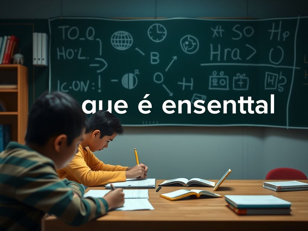 O que é ensino fundamental