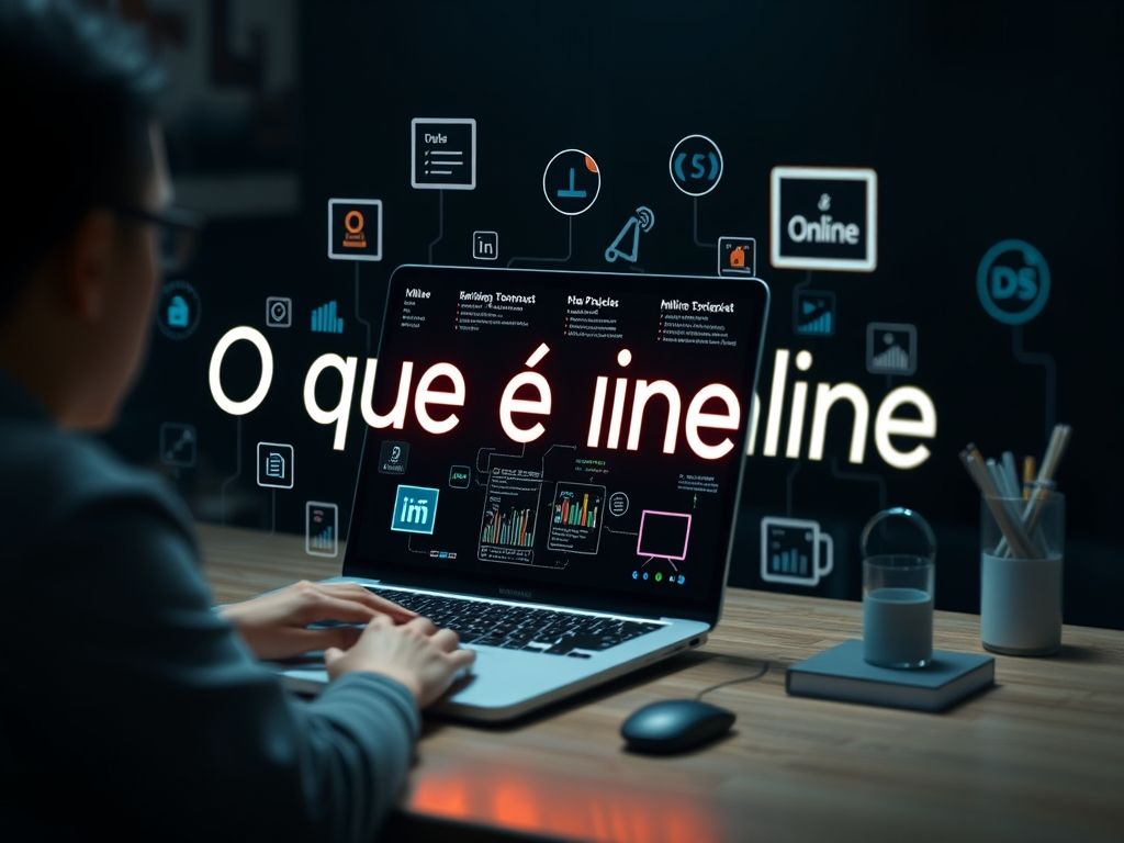 O que é online