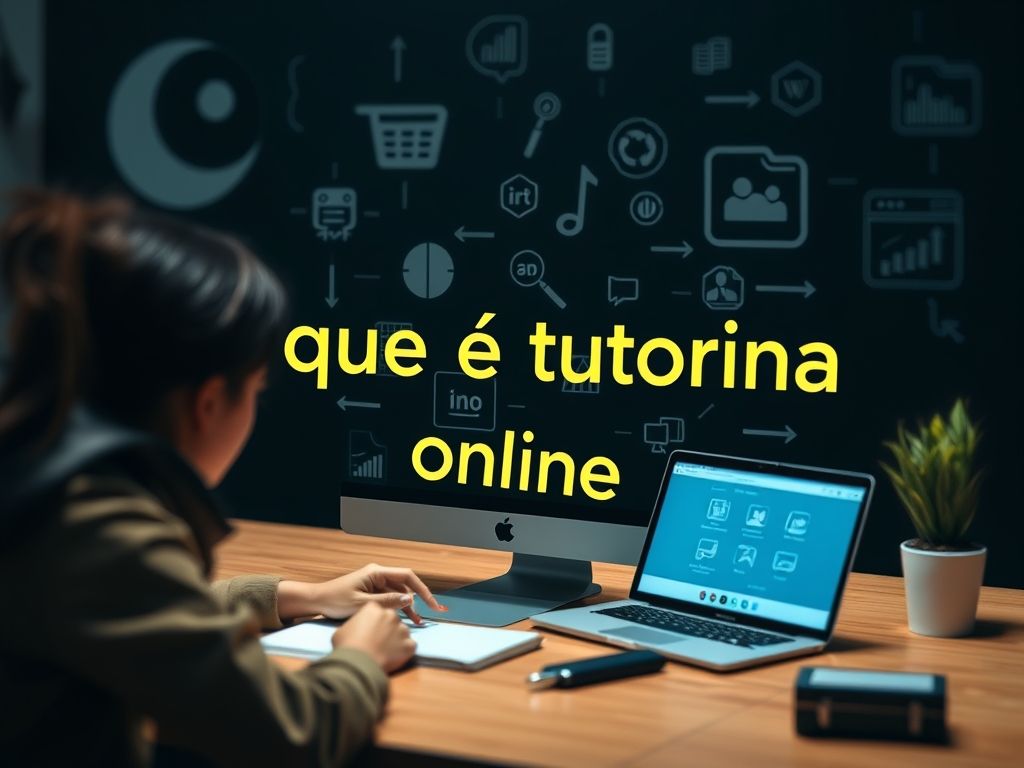 O que é tutoria online
