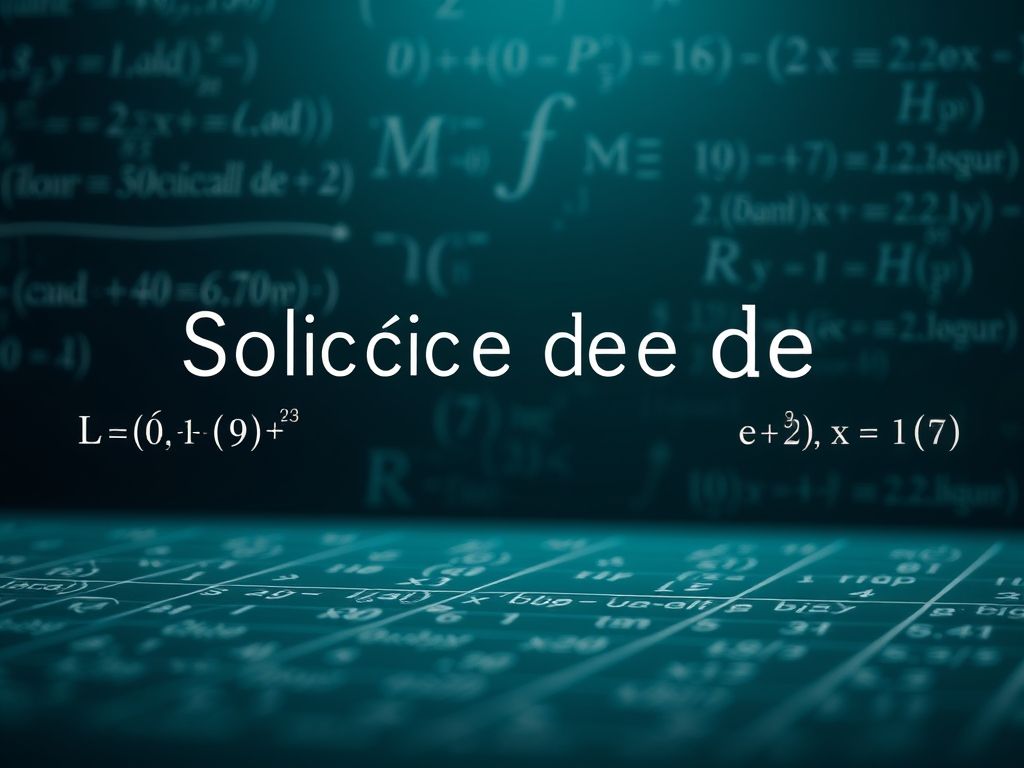 Solução de equações